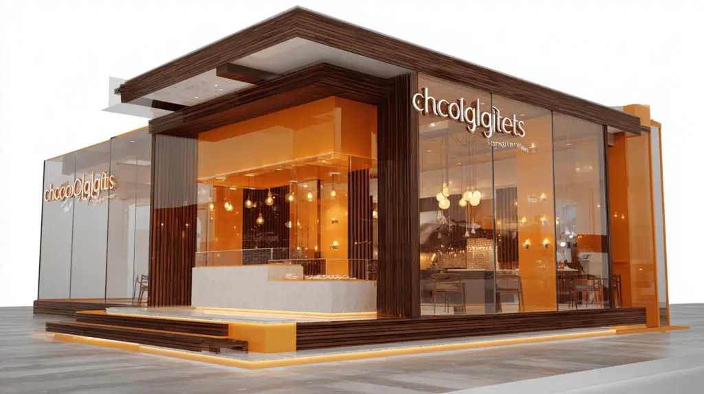 Fachada em acrílico